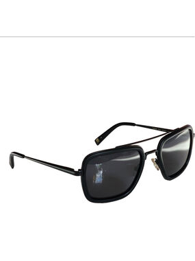 TED BAKER Men's NEW Black Aviator Sunglasses TBM005